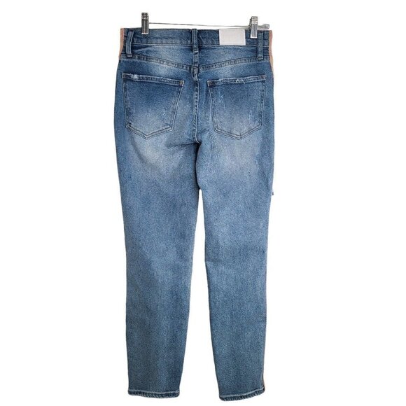 Pistola Nico High Rise Jean W/ Side Stripes Size 26 Button fly - Picture 5 of 10